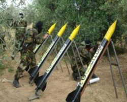 اتساع مدى صواريخ المنظمات الفلسطينية الى الداخل الاسرائيلي