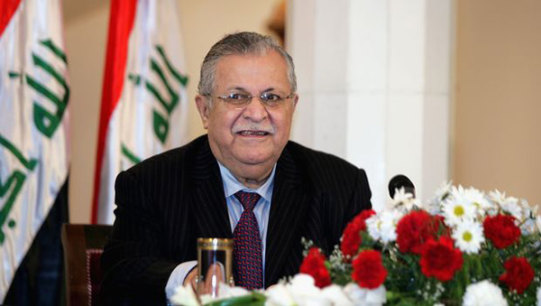 الرئيس العراقي يتماثل الى الشفاء
