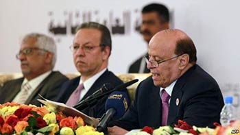 تفويض الرئيس هادي بتشكيل لجنة برئاسته لتحديد عدد الأقاليم