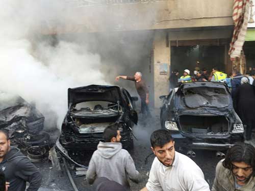 تفجير إرهابي جديد يضرب الضاحية الجنوبية