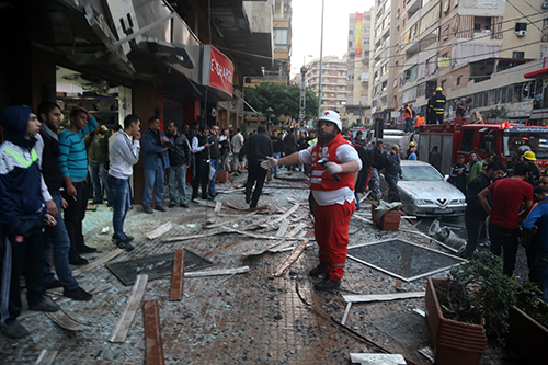 انفجار في حارة حريك