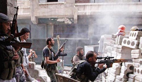 &rsquo;داعشي&rsquo; يفجّر نفسه بـ16 مسلحاً من &rsquo;الجيش الحر&rsquo;