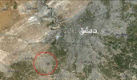 كمين القدم - داريا.. عشرات المسلحين قتلى