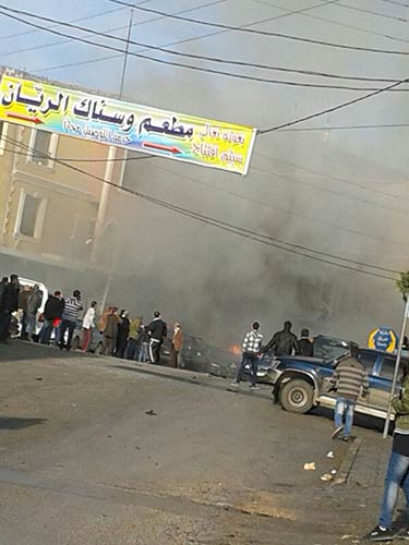 الارهاب يضرب مدينة الهرمل في البقاع اللبناني 