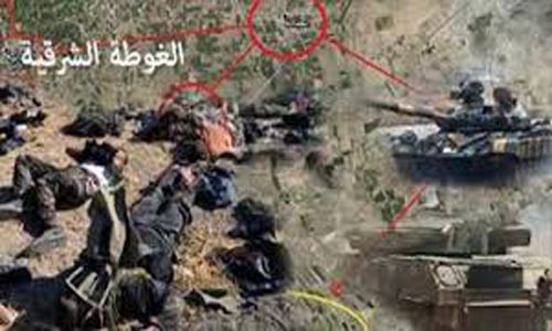 الجيش السوري يتقدم في الغوطة الشرقية 