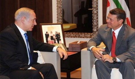 نتنياهو في زيارة مفاجئة للاردن ويثمن دور الملك عبد الله