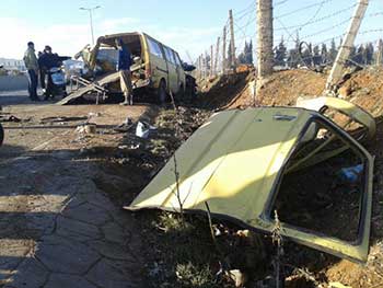 حادث سير مروّع في سرعين في البقاع 