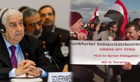 السوريون يتفاعلون مع انطلاقة جنيف 2