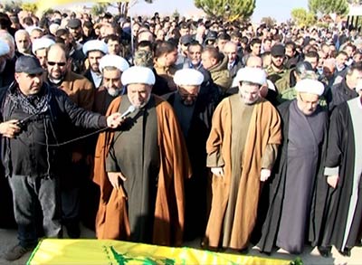 تشييع الشيخ محمد راغب المقداد في مقنة