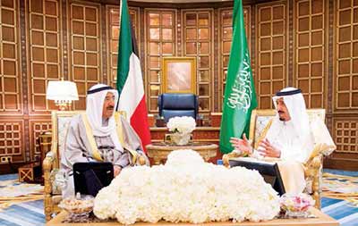 محادثات سعودية - كويتية في الرياض