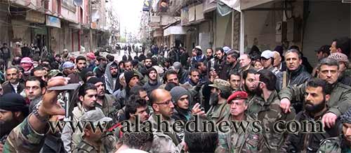 مصالحة في بلده ببيلا جنوب العاصمة دمشق