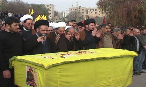 حزب الله يشيع الشهيد محمد صالح المسمار  