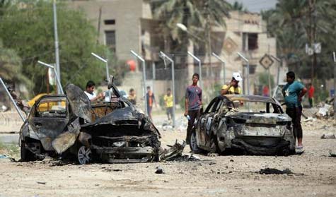 تفجيرات تسقط عشرات الضحايا بالعراق