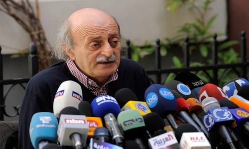 جنبلاط:أي نقاش سياسي يفترض ألا يلغي جوهر حق لبنان في مقاومة &rsquo;إسرائيل&rsquo;