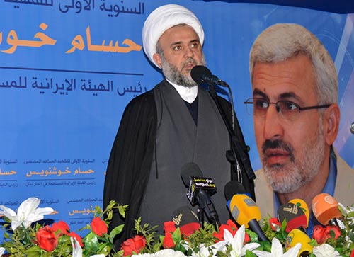 
إحتفال حاشد لمناسبة الذكرى السنوية الأولى لاستشهاد الشهيد خوشنويس في مارون الراس