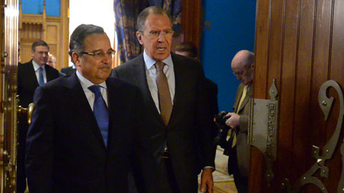 بوتين يدعم ترشح السيسي للرئاسة في مصر 
