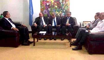 المعارضة البحرينية ترفع خطاباً للامين العام للامم المتحدة