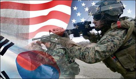 مناورات بين أميركا وكوريا الجنوبية في 24 الجاري