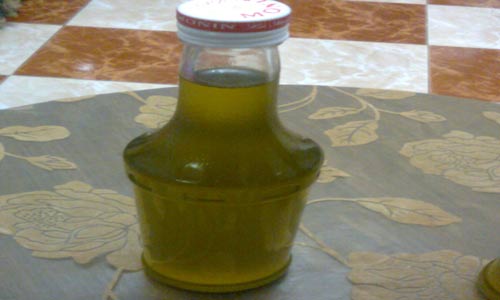 سرقة قنينتي زيت وقاروة غاز