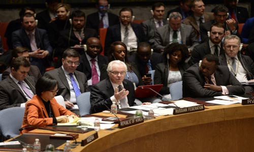 روسيا تستخدم الفيتو ضد المشروع الاميركي حول أوكرانيا في مجلس الأمن روسيا تسقط قرارا اميركياً ضد ’استفتاء القرم’