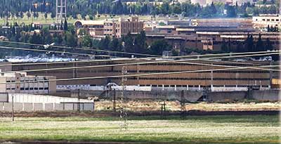 هجوم انتحاري على سجن حلب المركزي