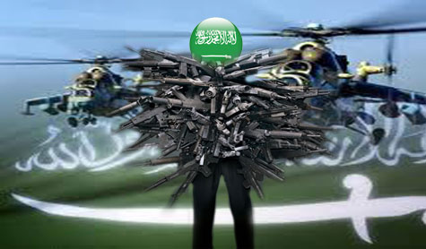 السعودية انفقت 59.6 مليار دولار على التسلح عام 2013!
