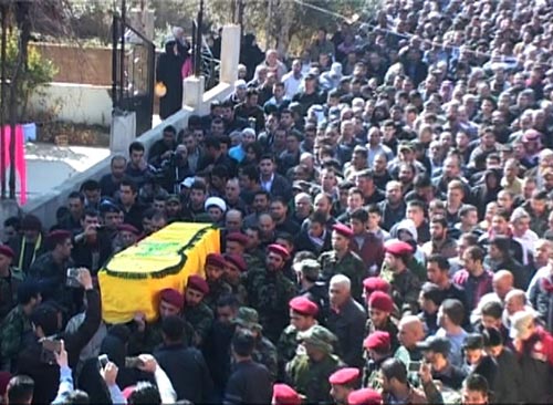 تشييع الشهيد محمد أحمد العوطة بموكب مهيب