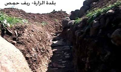 الجيش السوري يسيطر على بلدة الزارة في ريف حمص  