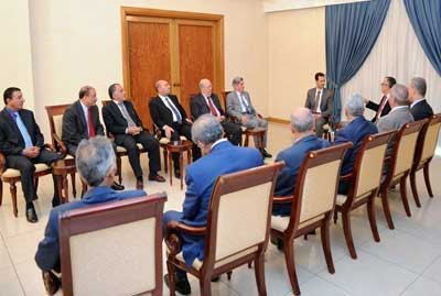 الأسد: نرفض ما يحاك لتكريس &rsquo;إسرائيل&rsquo; كدولة يهودية