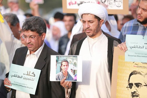 البحرين تتظاهر تحت شعار &rsquo;والقيد غداً يكسر&rsquo; رفضاً لـ &rsquo;التمييز الطائفي&rsquo;