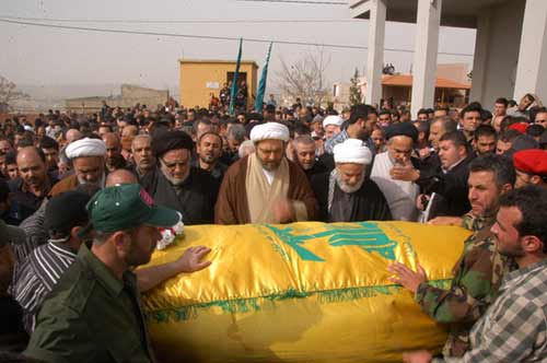 تشييع ثلة من شهداء الواجب الجهادي  في الجنوب وبعلبك
