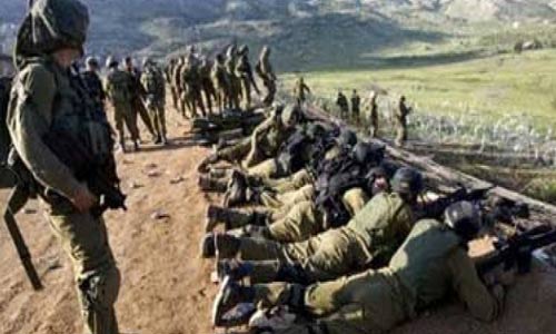 الجيش &rsquo;الاسرائيلي&rsquo; يقترب من الخط الاحمر
 