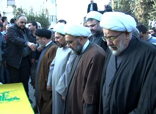 تشييع ثلة من شهداء الواجب الجهادي  في الجنوب وبعلبك