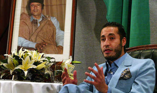 الساعدي القذافي يكشف معلومات خطيرة عن نظام أبيه