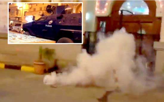 البحرين: قوات الأمن تعتدي على مؤسسة دينية في السنابس