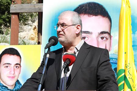 حزب الله يشيع الشهيد السيد حسين في اللويزة 
