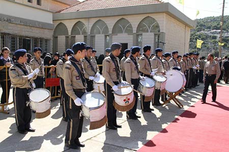حزب الله يشيع الشهيد السيد حسين في اللويزة 