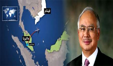 إستبعاد رسمي لفرضية خطف الطائرة الماليزية
