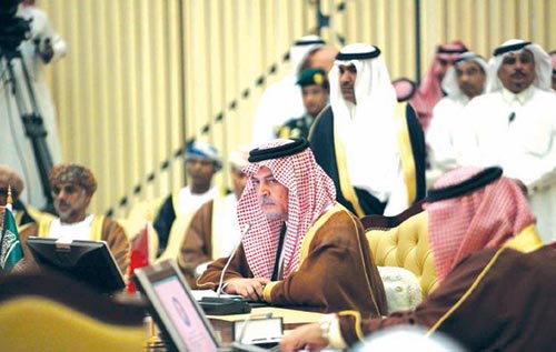 
جلسة محادثات مطولة لدول مجلس التعاون الخليجي