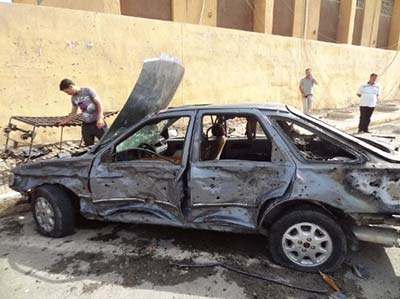 تفجير بابل الارهابي يحصد عشرات القتلى والجرحى 
