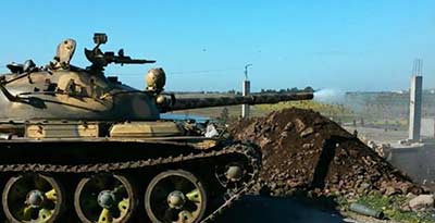 الجيش السوري يصد هجمات المسلحين على ريف اللاذقية
