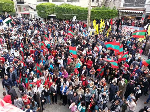 التنظيم الناصري في صيدا أحيا الذكرى الـ39 لاستشهاد معروف سعد