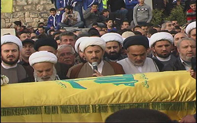 تشييع ثلة من شهداء الواجب الجهادي  في الجنوب وبعلبك