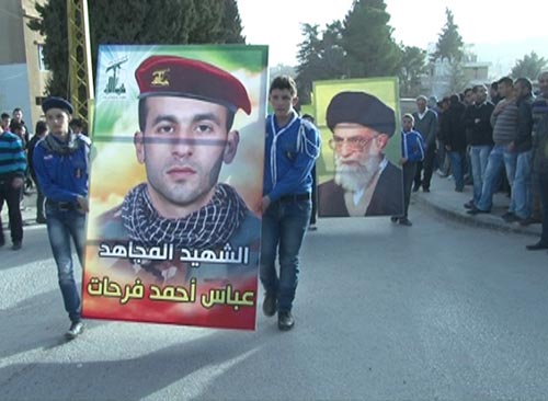 تشييع ثلة من شهداء الواجب الجهادي  في الجنوب وبعلبك