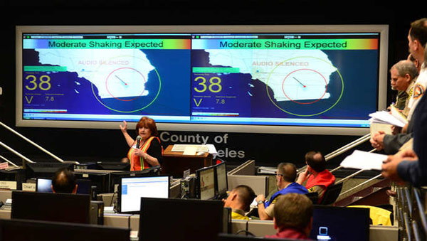 زلزال يضرب لوس أنجليس ويشعر به سكان هوليوود
