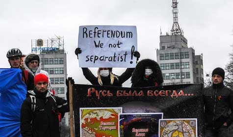 لافروف يتهم واشنطن بتحريك سلطات كييف