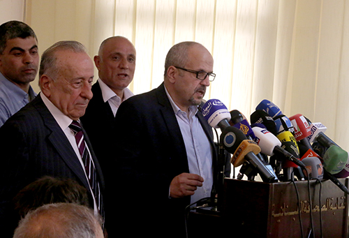 نقابة الصحافة اللبنانية تحشد تضامناً مع الاعلام الحر