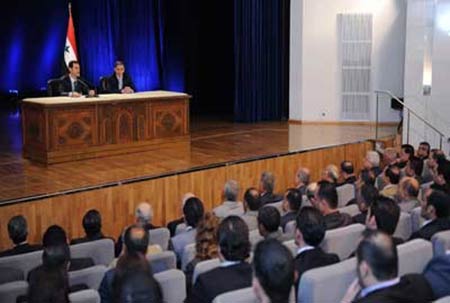 الاسد:الازمة السورية في &rsquo;مرحلة انعطاف&rsquo; لصالح النظام 