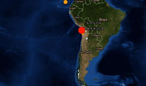 زلزال شمال تشيلي يوقع خمسة قتلى على الاقل
