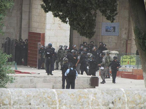 
المرابطون خط الدفاع الأول والوحيد عن المسجد الأقصى